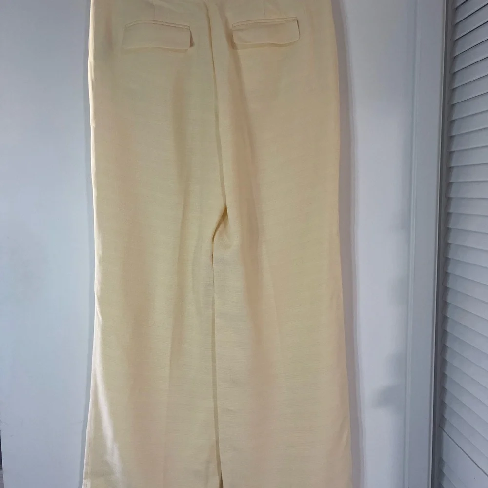 Elegant Cream Women's Pants